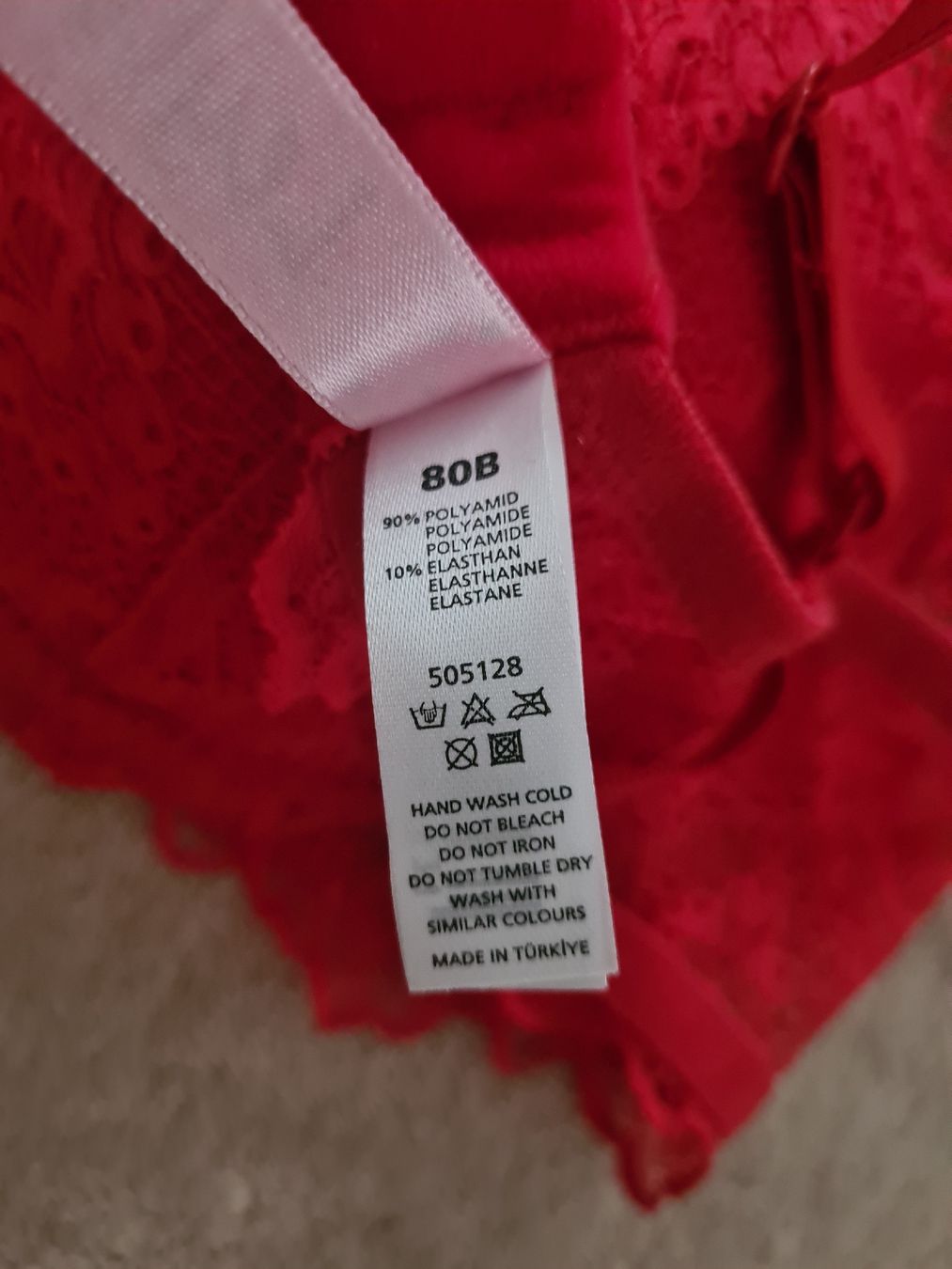 Altra biancheria intima: Leyla BH 80 B Rot – Usato da Steinen venduto da turbogeiss99 4