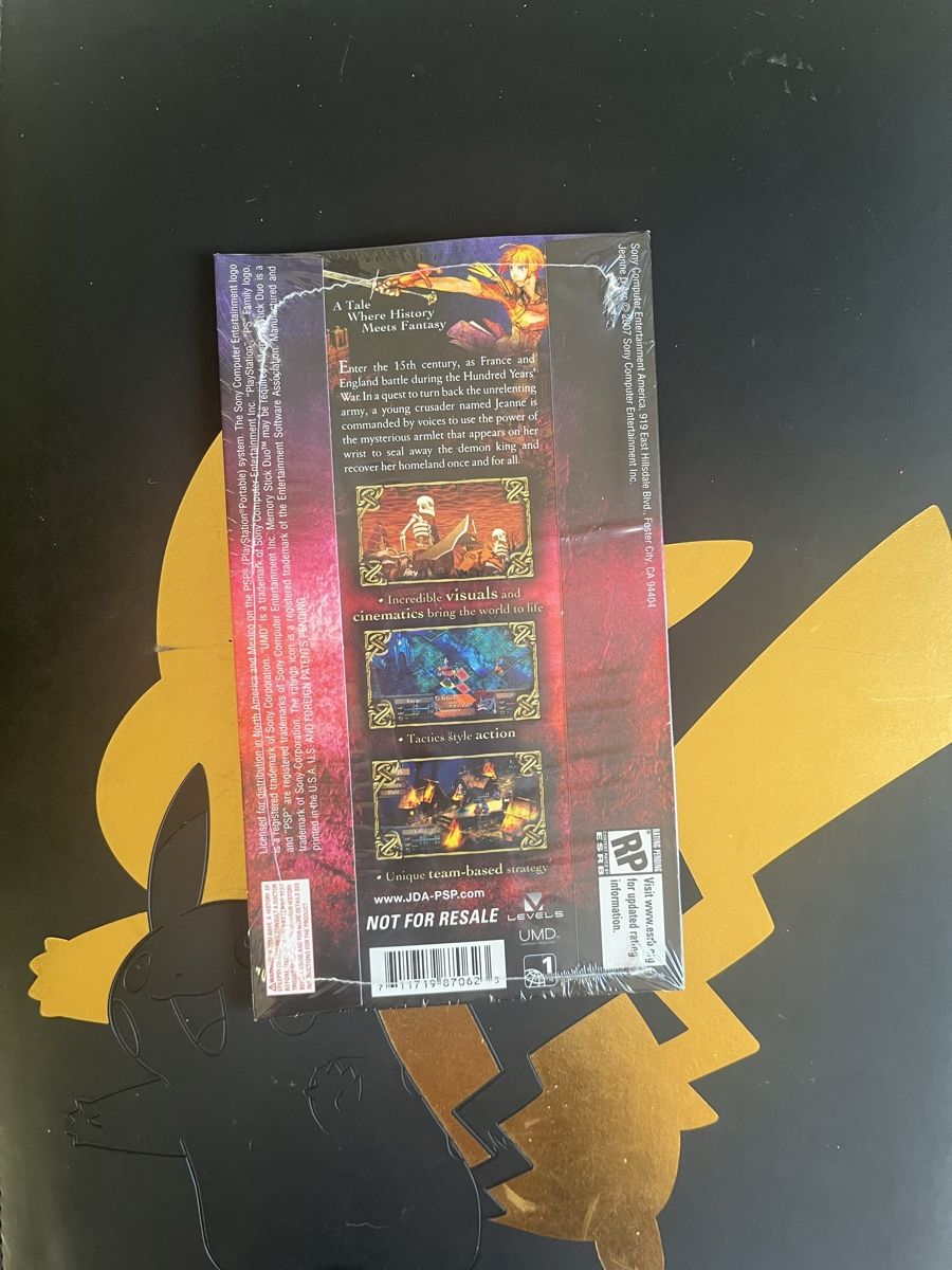 Giochi: Jeanne D’arc Demo sealed PSP – Nuovo e nell'imballaggio originale da Therwil venduto da rainbow_mamamoo 1