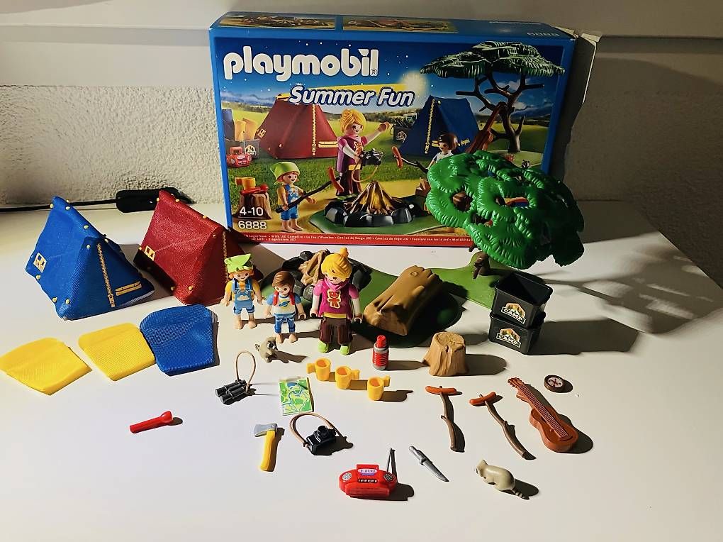 Giocattoli: Playmobil 6671 6888 ensemble camping – Usato da Estavayer-le-Lac venduto da Rde_1977 3