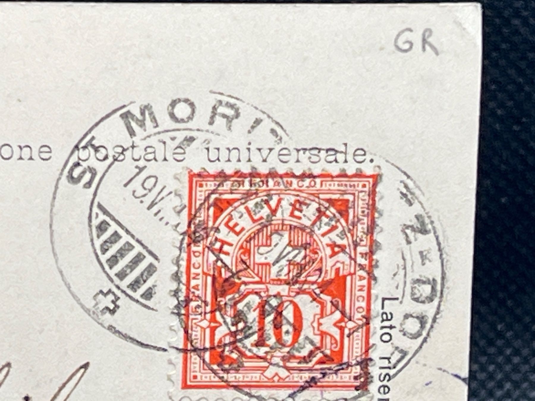 Cartes postales: Pontresina mit Roseggletscher – D'occasion à Widnau par Brusi9 2