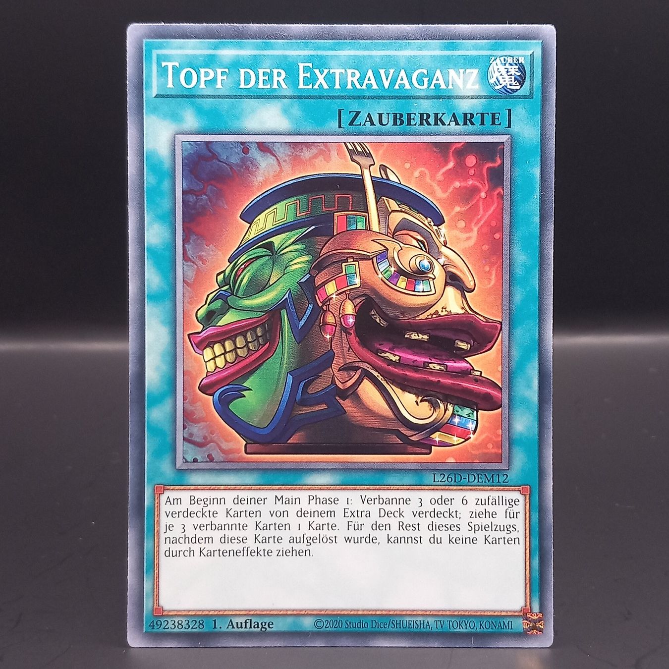 Yugioh Cartes à collectionner: Topf der Extravaganz - Common - DE – Neuf (Voir description) à Basel par LegacyLink