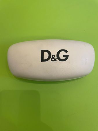 D&G Brillenetui Weiss