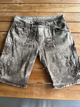 Elegante Trachtenhose, used Look, Grösse 52, Top!