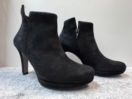 Stiefelette Wildleder schwarz von Paul Green