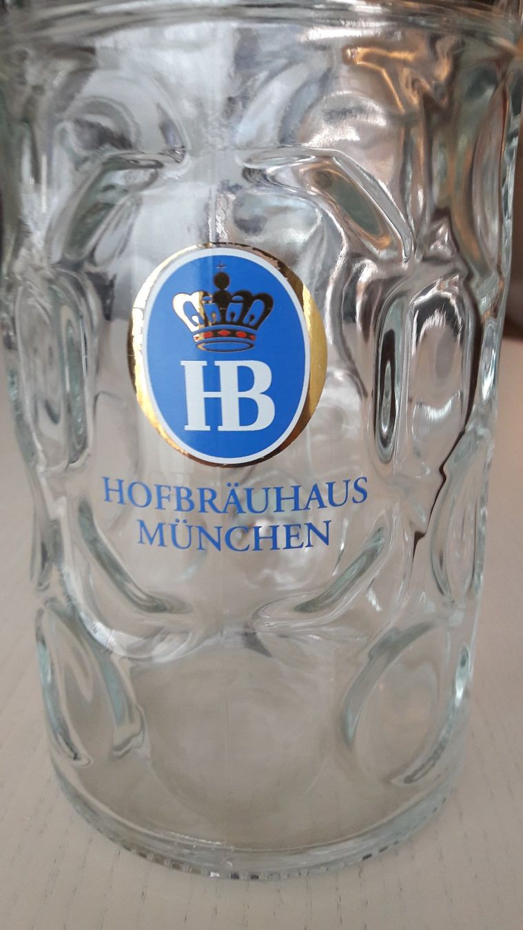 Bicchieri: Hofbräuhaus Glaskrug – Nuovo (secondo la descrizione) da Lenzburg venduto da StevieD 2