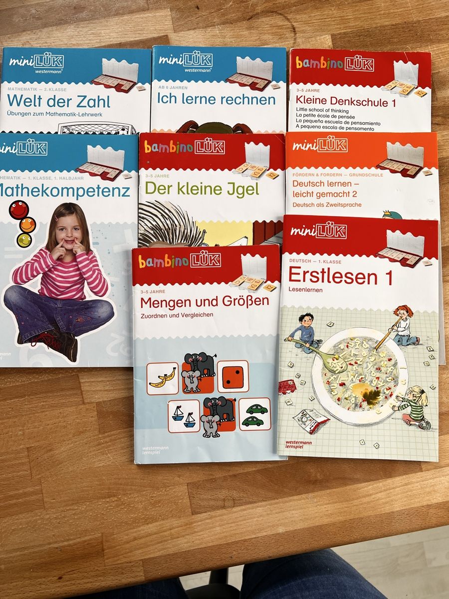 Giochi: Lük Kasten + 8 Übungshefte – Usato da Münchenbuchsee venduto da wurzel123 1