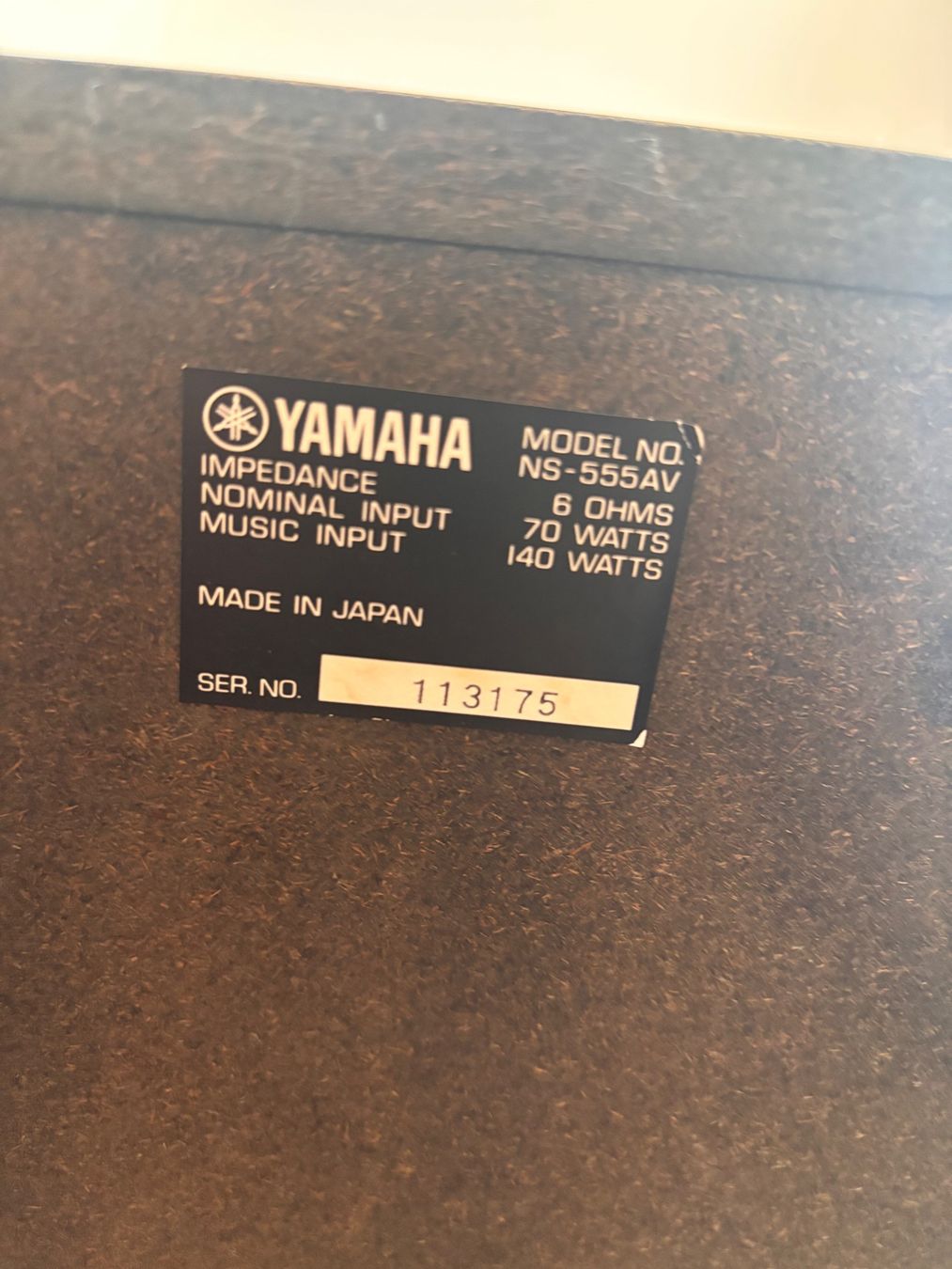 Yamaha Casse acustiche: Enceinte vintage Yamaha NS-555AV – Usato da Mézières VD venduto da ble_6djy 6