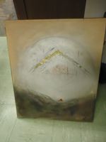 Design Bild Signiert Preis dazumal 900.- Lang 60X50cm