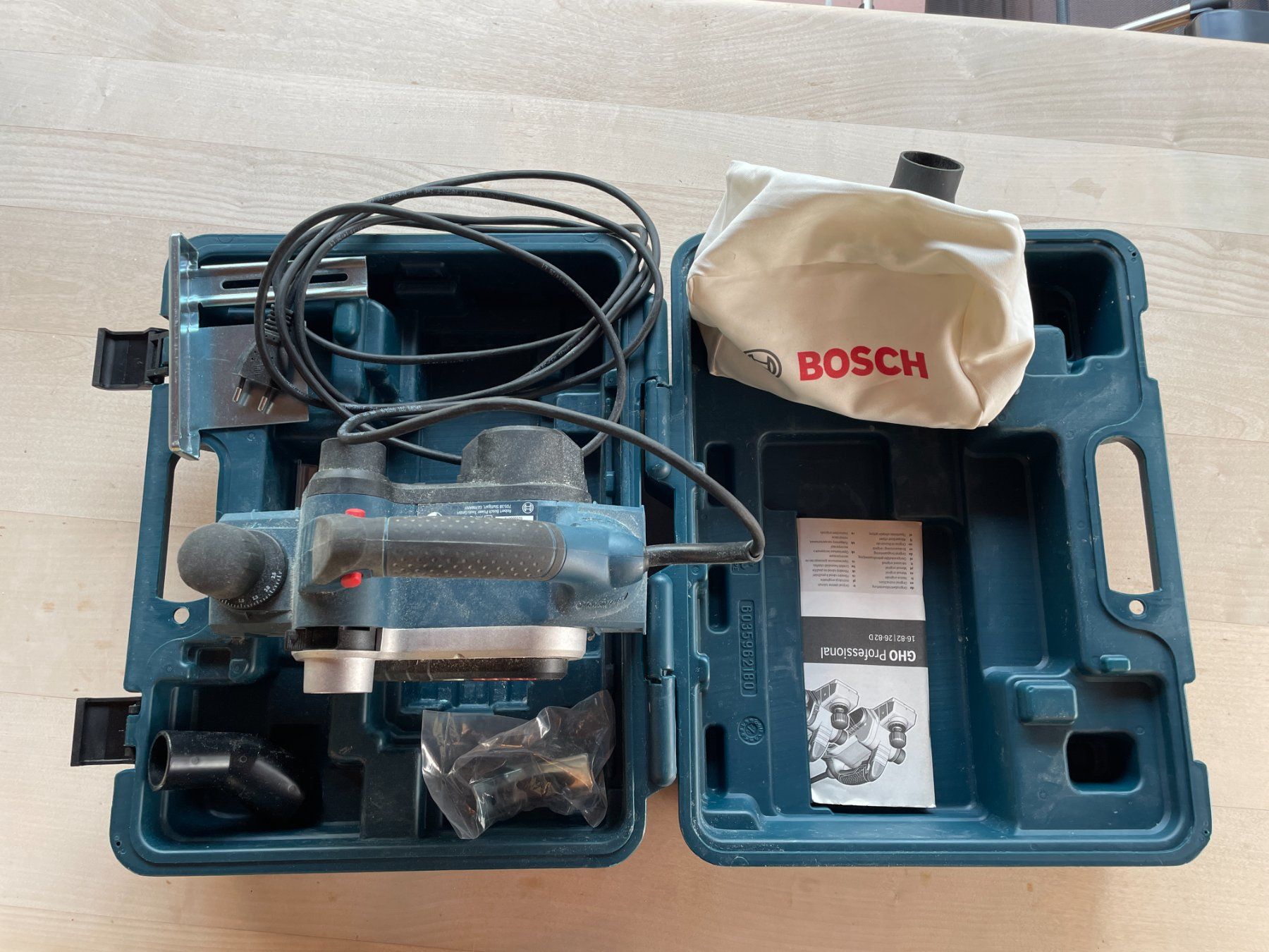 Bosch Tutti gli attrezzi: GHO 26-82 D Bosch Professional Elektrohobel – Usato da Spiegel b. Bern venduto da Koni3095 4
