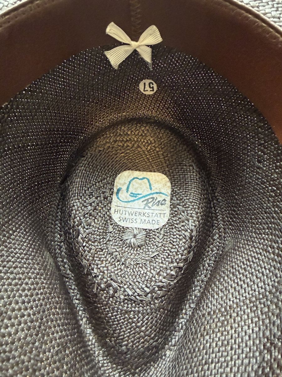 Hüte, Mützen & Caps: Original Risa Strohhut Swiss Made Gr. 57 neu – Neu (gemäss Beschreibung) aus Adliswil von Kiambu 3