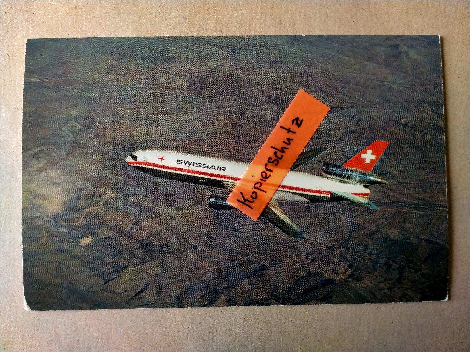 Cartoline postali: Swissair McDonnell - Douglas DC-10-30 / AK – Usato da Küssnacht am Rigi venduto da cartolina-1