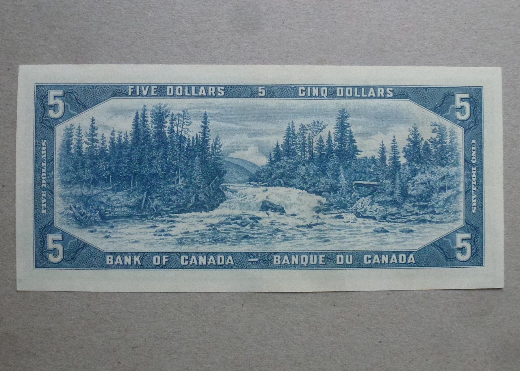 Banconote: Canada ++ 5 Dollars 1954 – Usato da Walkringen venduto da Casablanca777 2