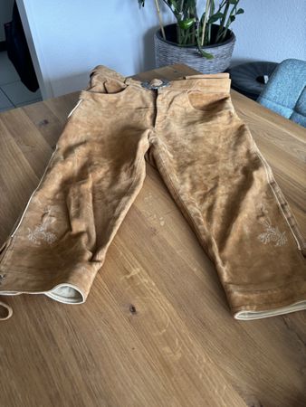Lederhose Der Wildschütz Trachtenlederhose Grösse 50
