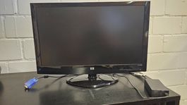 HP 22-Zoll Bildschirm, voll funktionsfähig, ab Fr. 1.-