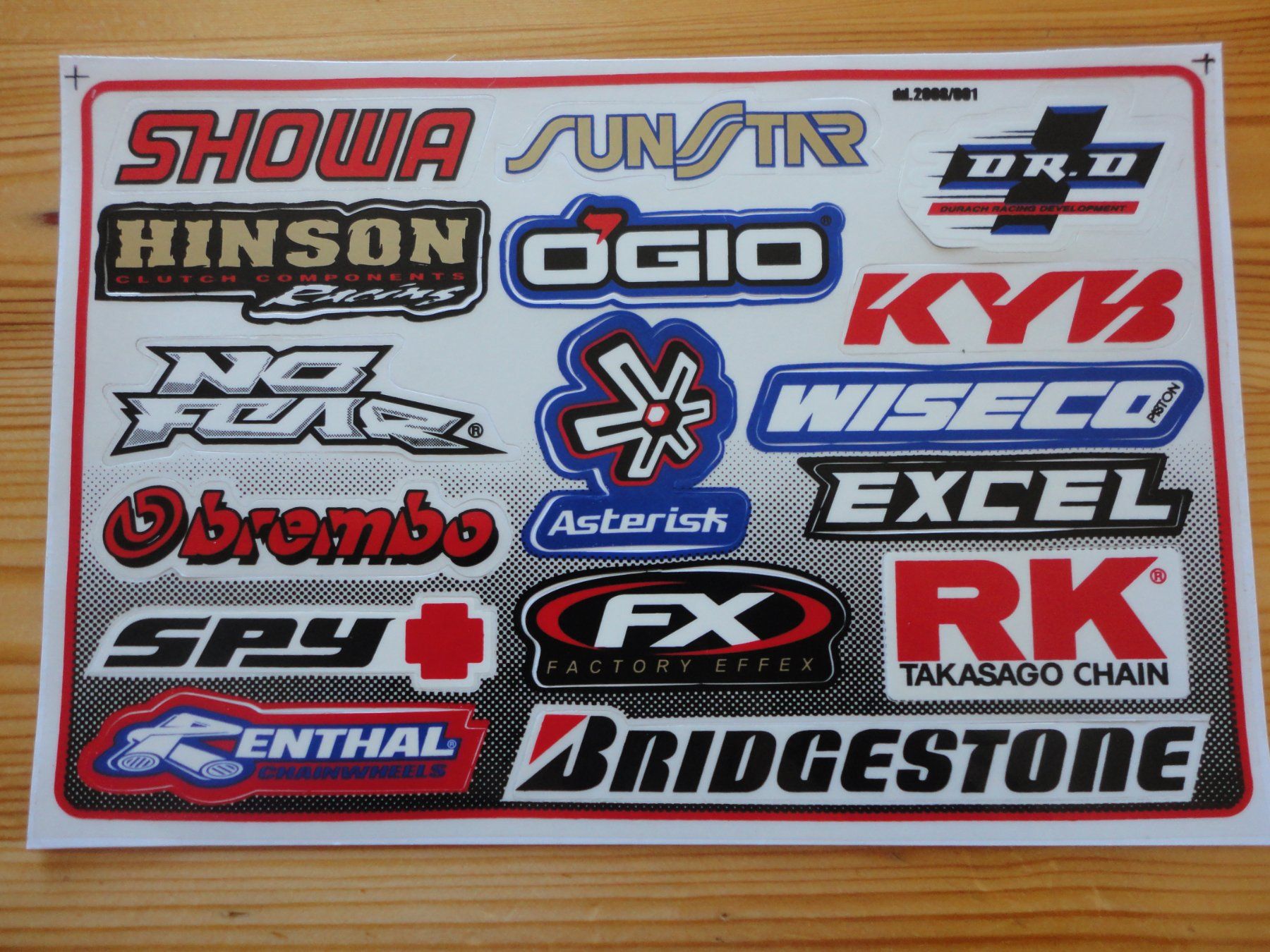 Modellismo RC: Decal für Modelle – Nuovo e nell'imballaggio originale da Horgen venduto da RcModell