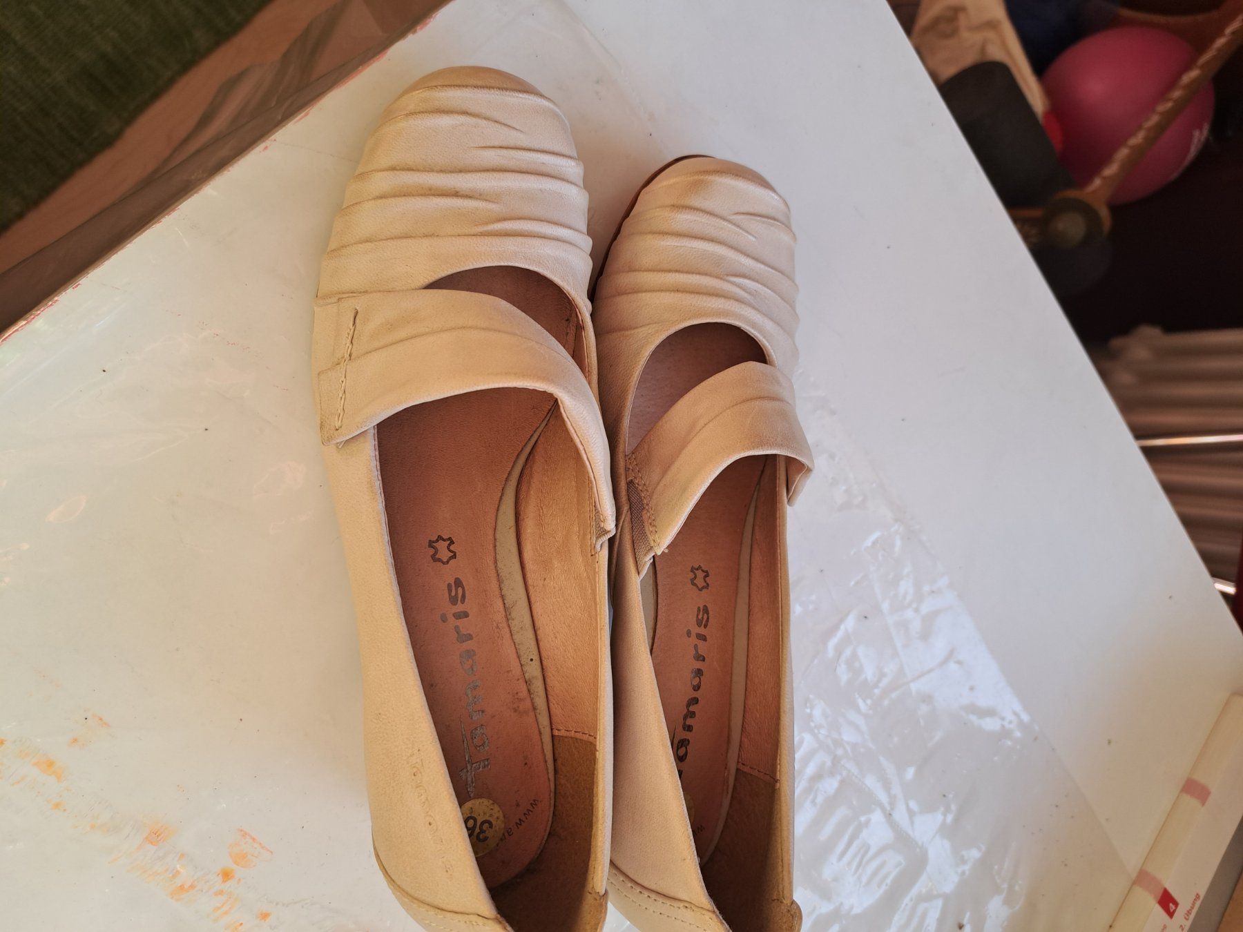 Tamaris Scarpe da donna: Damenschuh Leder – Nuovo e nell'imballaggio originale da Rapperswil SG venduto da wal06