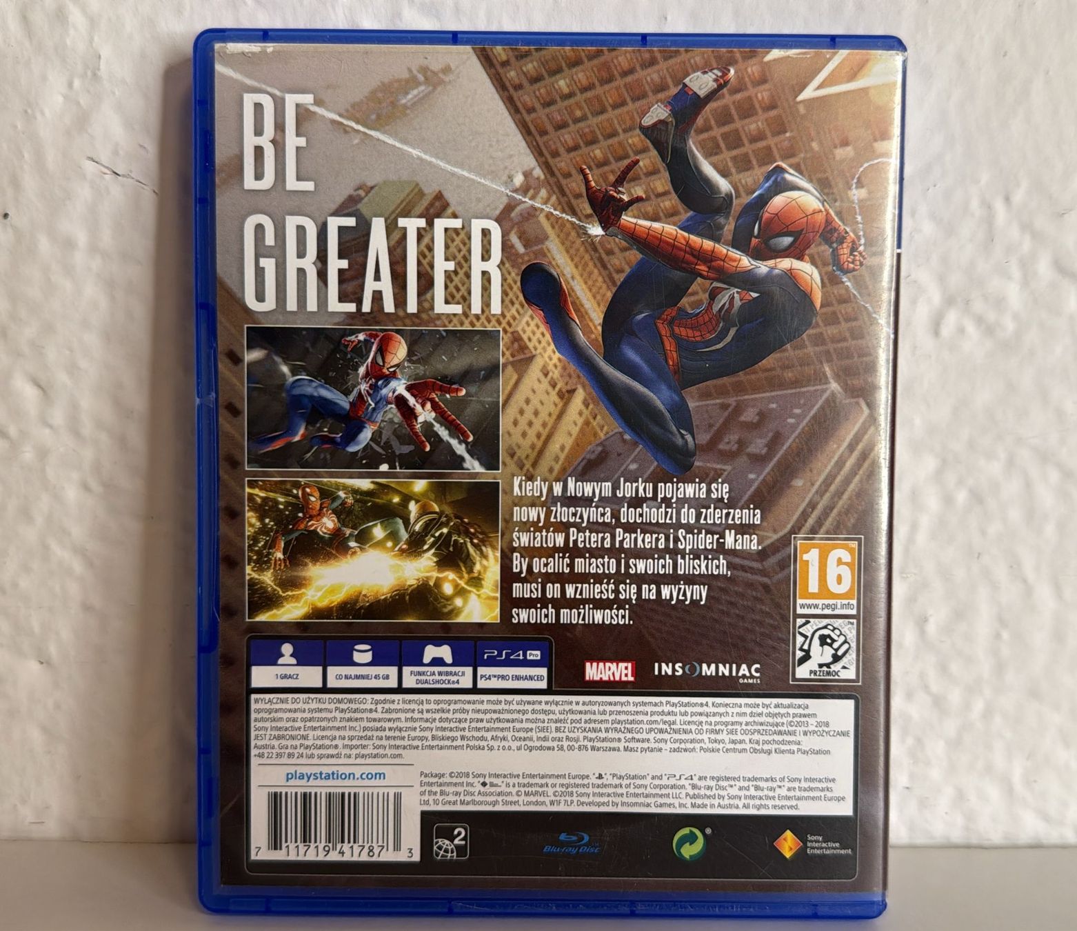 Giochi: Marvel's Spider-Man PS4 Spiel - Gut erhalten – Usato da Ehrendingen venduto da lax21 1