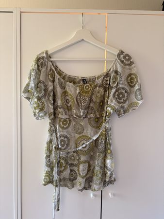 Damen Bluse gemustert