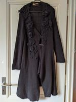 ZUZA BART : Original manteau en tricot lagenlook M-L