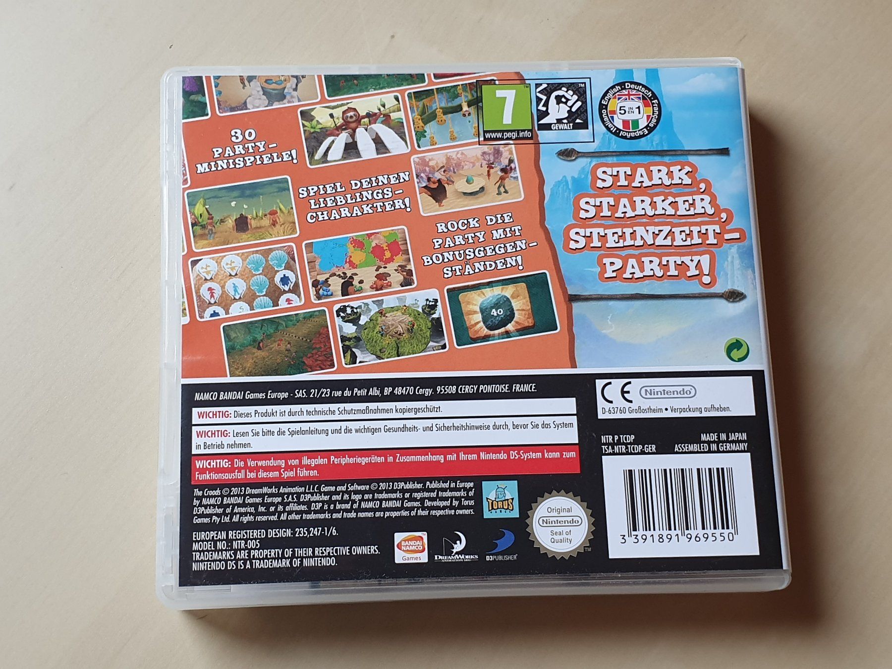 Nintendo Giochi: Die Croods Steinzeit Party – Usato da Stansstad venduto da collectorsshop 1