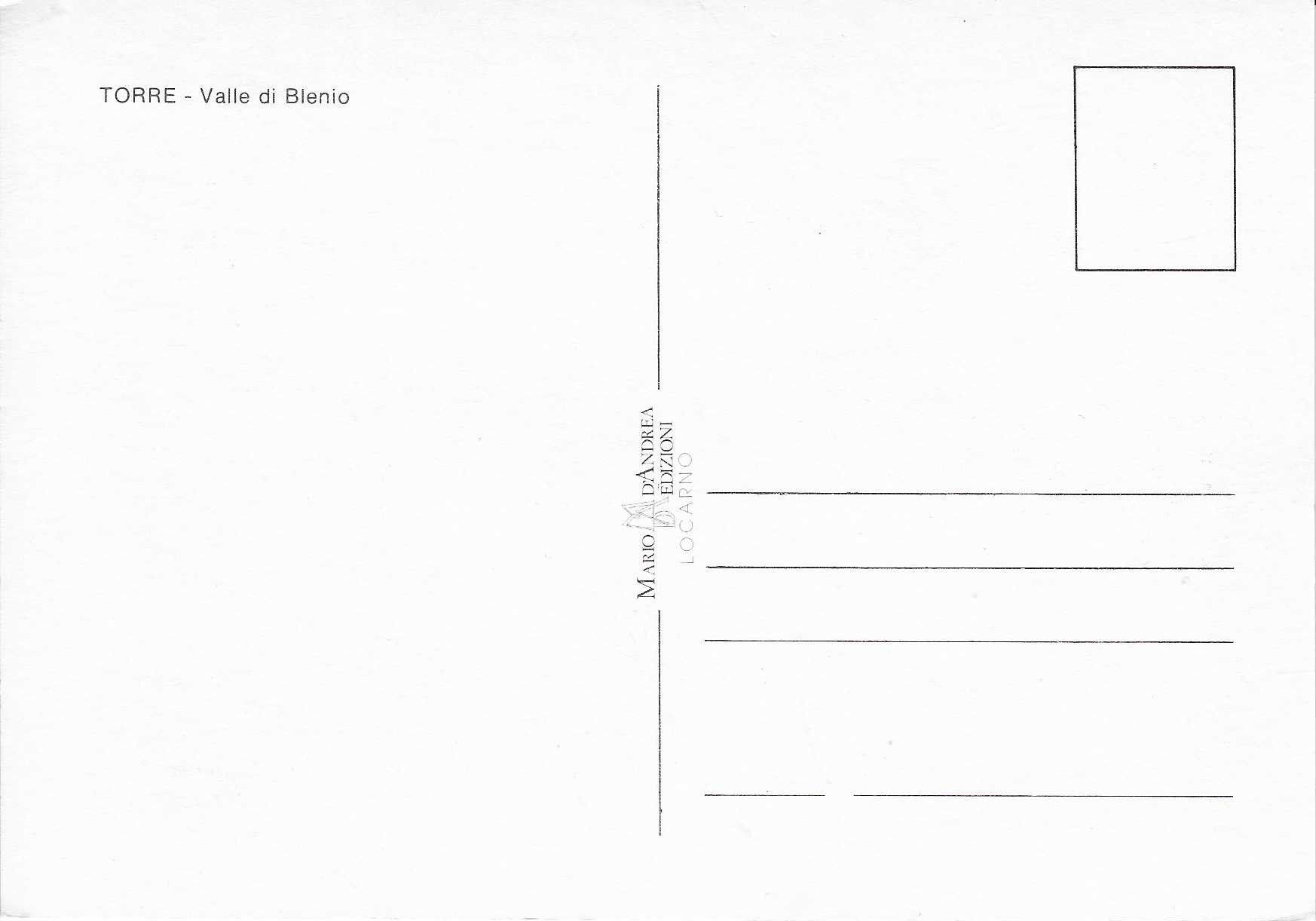 Cartoline postali: Torre-Valle di Blenio TI – Nuovo (secondo la descrizione) da Rothrist venduto da Stranglehold 1