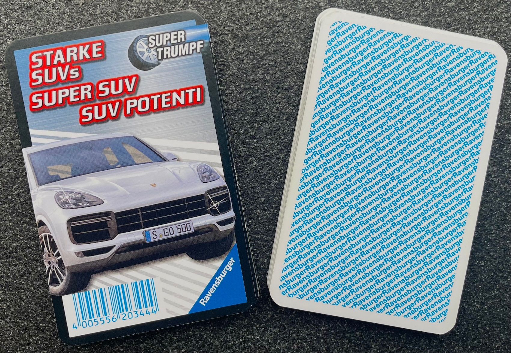 Giochi: Quartett - Starke SUVs - SUPER TRUMPF – Usato da Burgdorf venduto da Bsb7