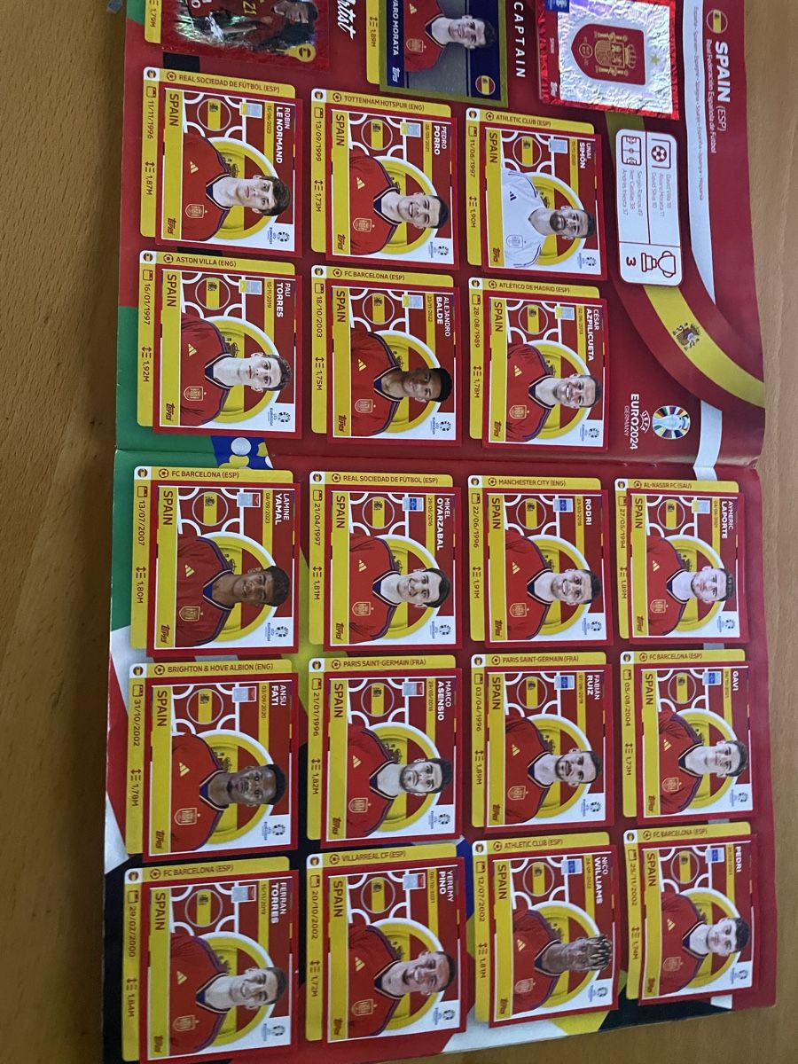 Topps Album: Topps Heft 2024 fast voll!! – Usato da Wolfenschiessen venduto da Teufel2 4