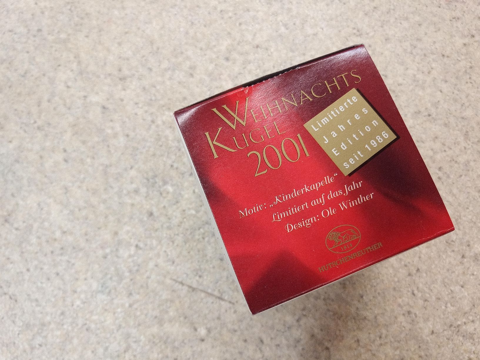Hutschenreuther Tutte le decorazioni: Weihnachtskugel 2001 Hutschenreuther OVP – Usato da Reiden venduto da Zofi-Brocki 1