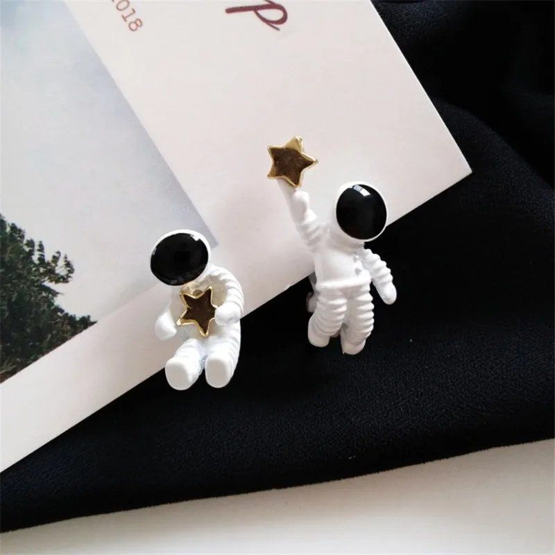 Ohrringe & -stecker: ✅ NEU Ohrringe Der Astronaut – Neu und originalverpackt aus Wittenbach von ChinaSeidenstrasse