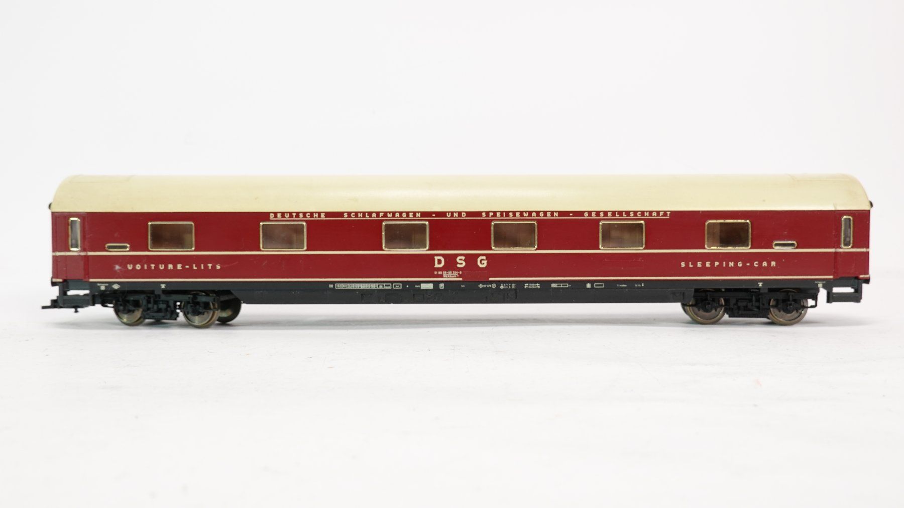 Fleischmann Modelleisenbahnen: e70 Fleischmann 5106 DB Wagen DSG Bastelware | 855 – Gebraucht aus Thun von evinka_gmbh 4
