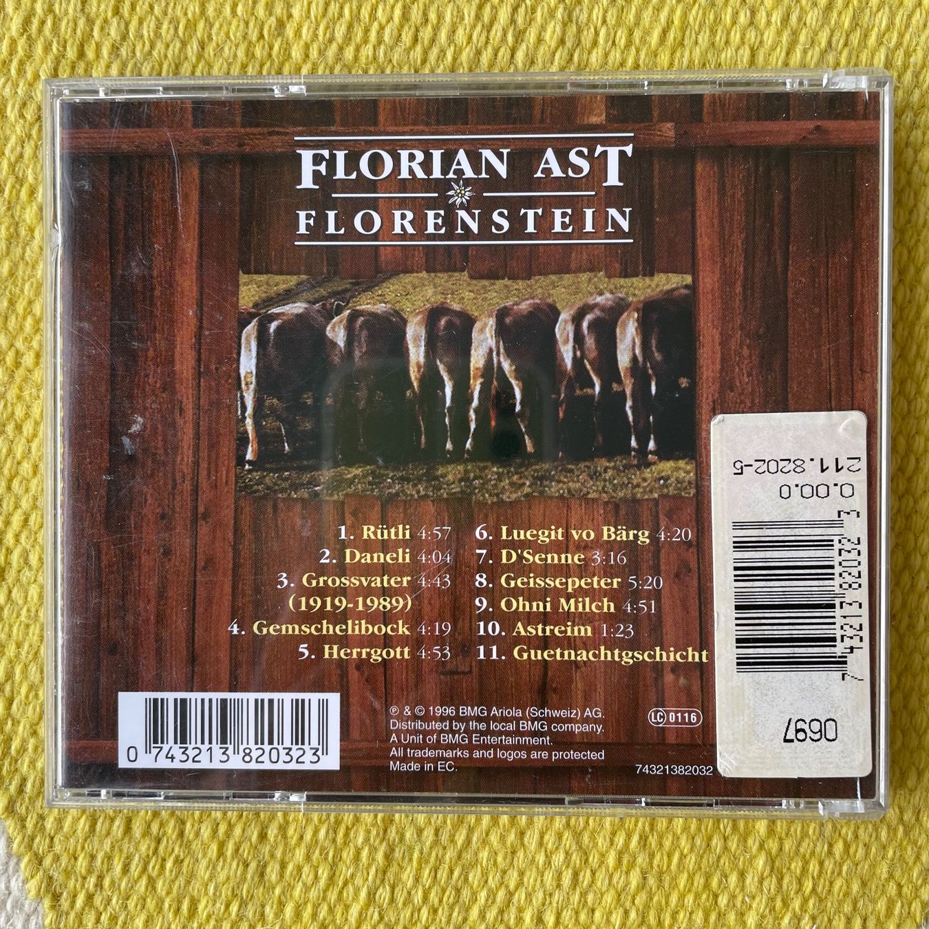 CDs: FLORIAN AST-FLORENSTEIN – Gebraucht aus Rorschacherberg von CD-Roli 1