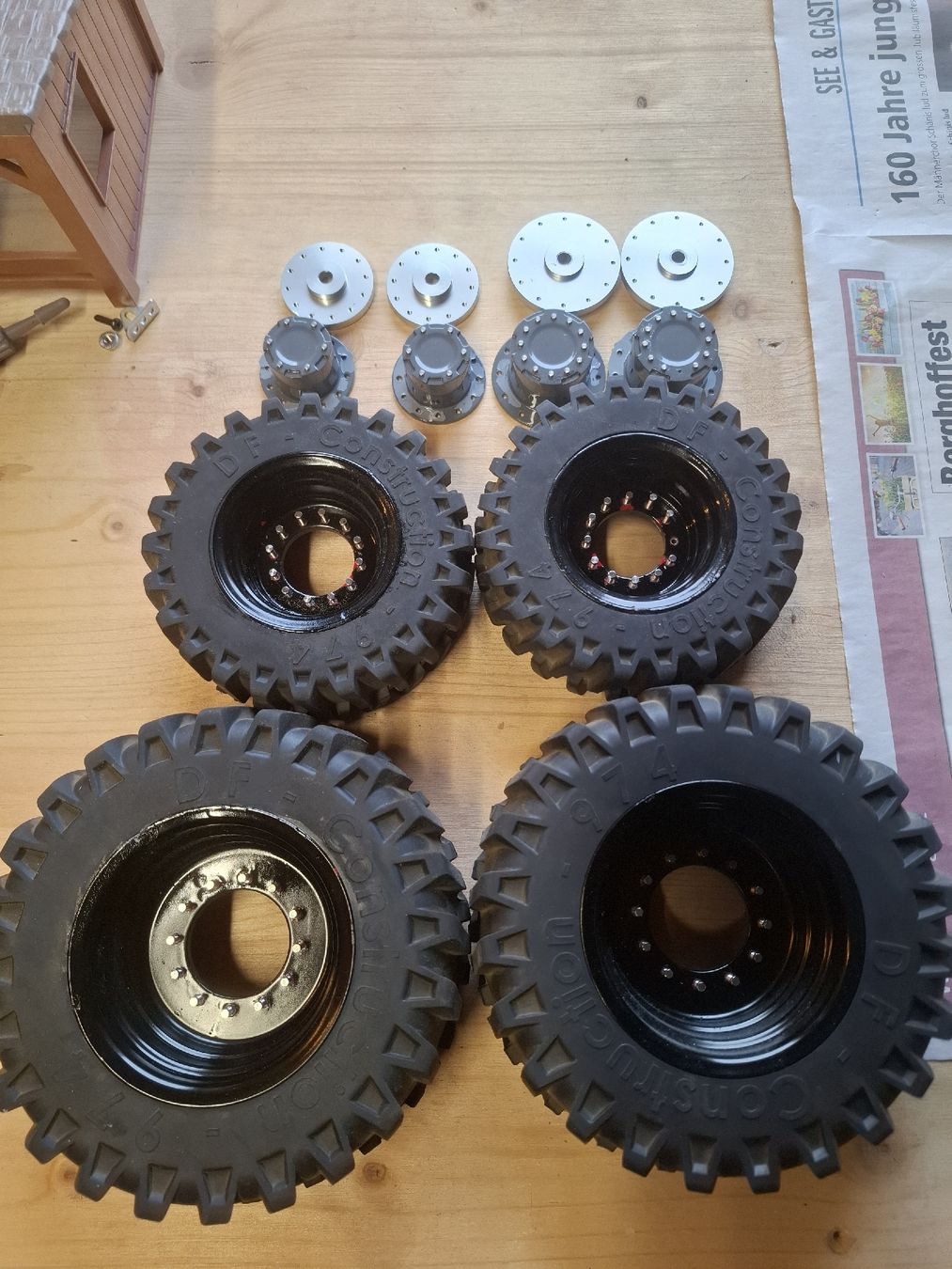 RC Modellbau: Lesu Reifen – Gebraucht aus Amden von Deutz7250