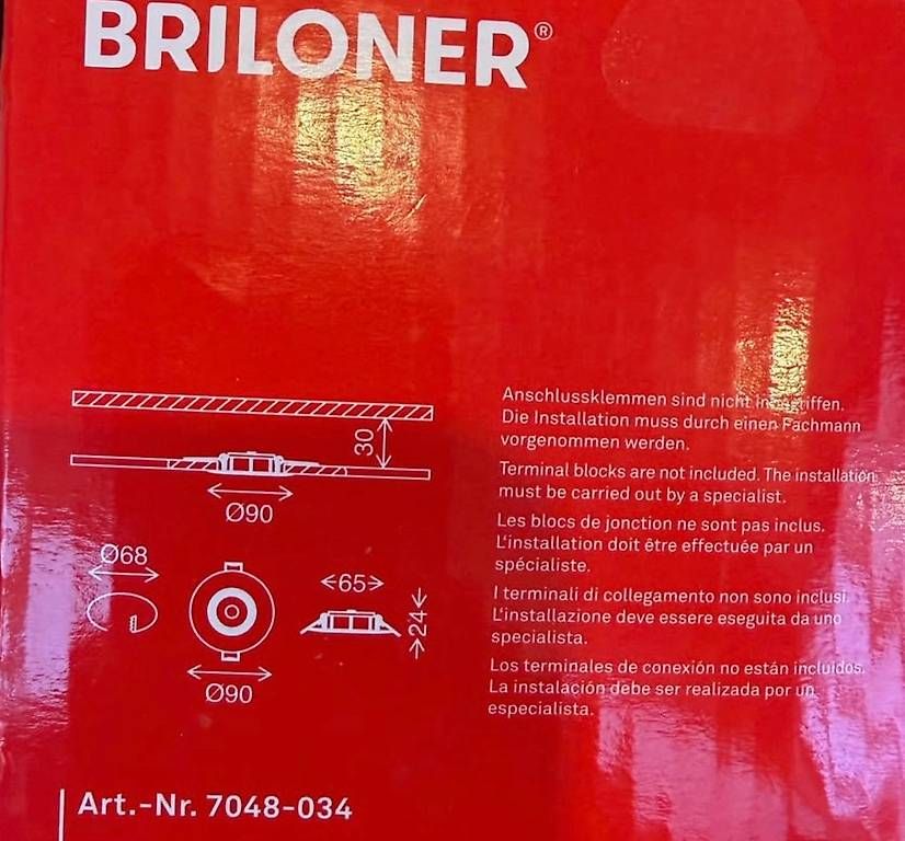 Lampade: Lot de 10 spots LED encastrables BRILONER – Nuovo (secondo la descrizione) da Martigny venduto da Nanisse 2