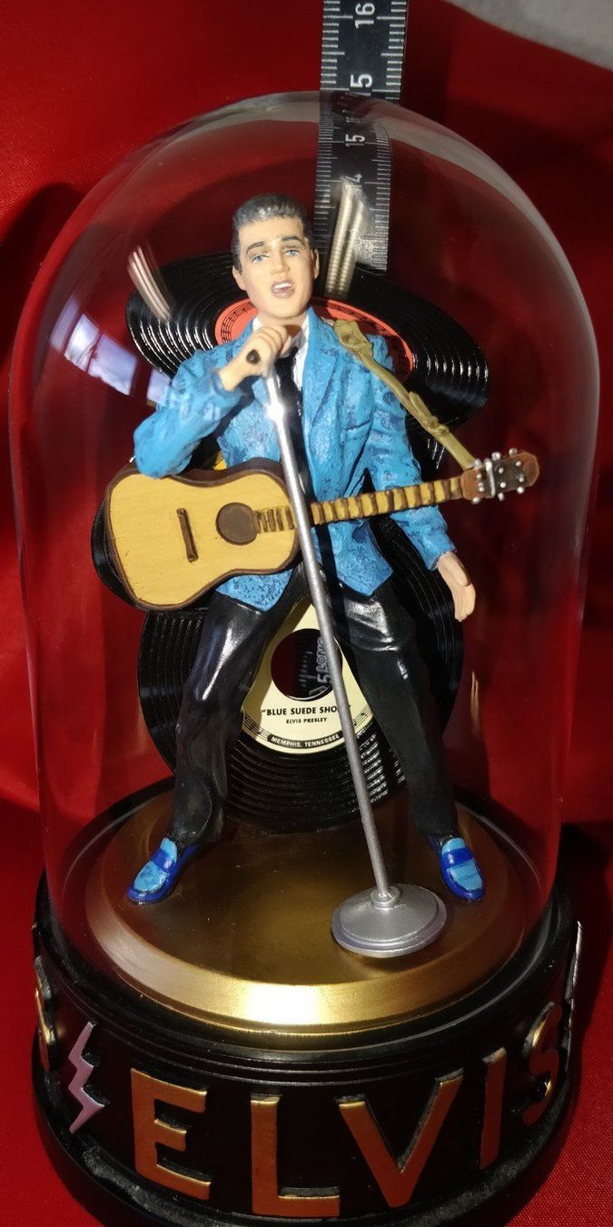 Figurines: ELVIS PRESLEY "BLUE SUEDE SHOES" Figur -1999 EPE – Neuf (Voir description) à Baar par  5