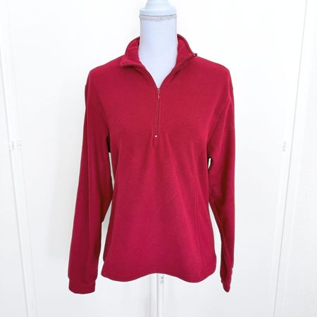 COMPTOIR DES MONTAGNES Pull Polaire Rouge - Taille T4
