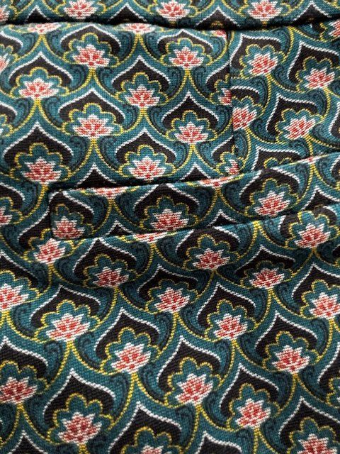 King Louie Pantaloni: King Louie hübsche Stoffhose Grösse 34 – Nuovo e nell'imballaggio originale da Bern venduto da Delirious 5