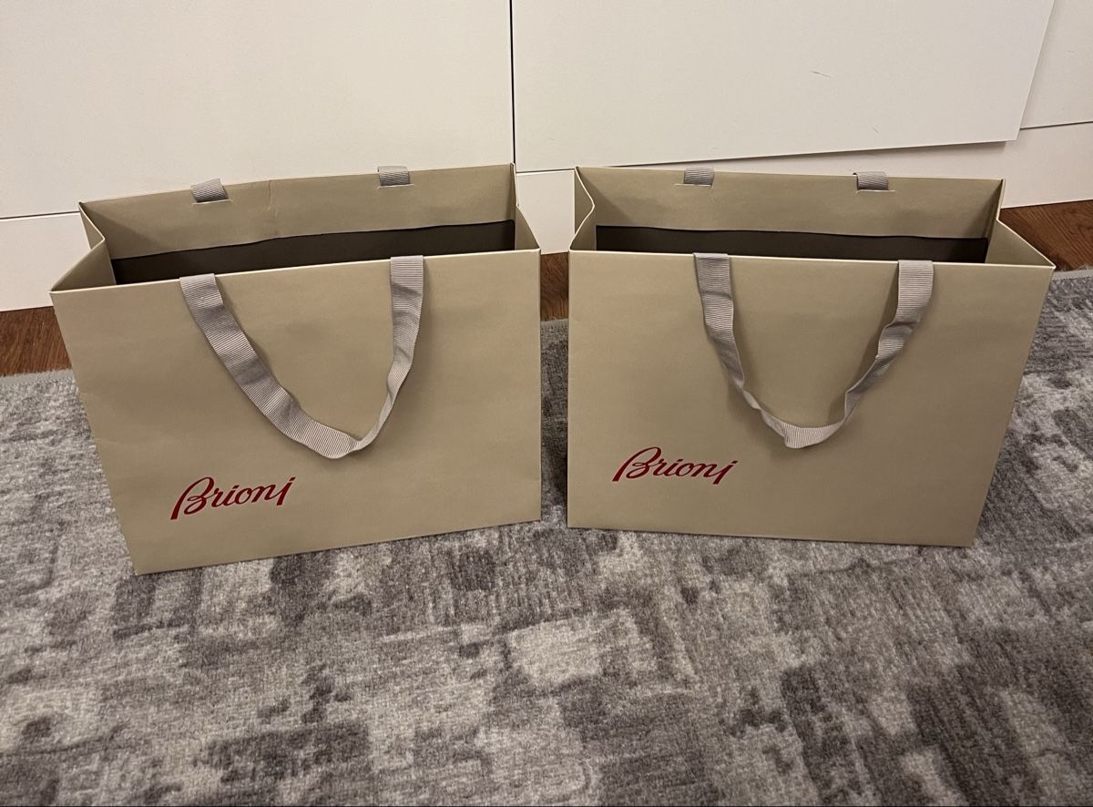 Brioni Taschen: 2x Brioni Shopping Bags – Neu (gemäss Beschreibung) aus Zürich von Vera_Ma