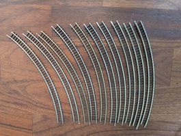 Märklin Spur Z 10x 8520 - Gebogenes Gleis Radius 195 mm (5)