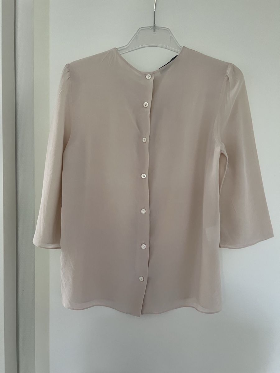 Prada Camicette: Prada Seidenbluse rosa, IT 40 – Usato da Zürich venduto da claudia0512 4
