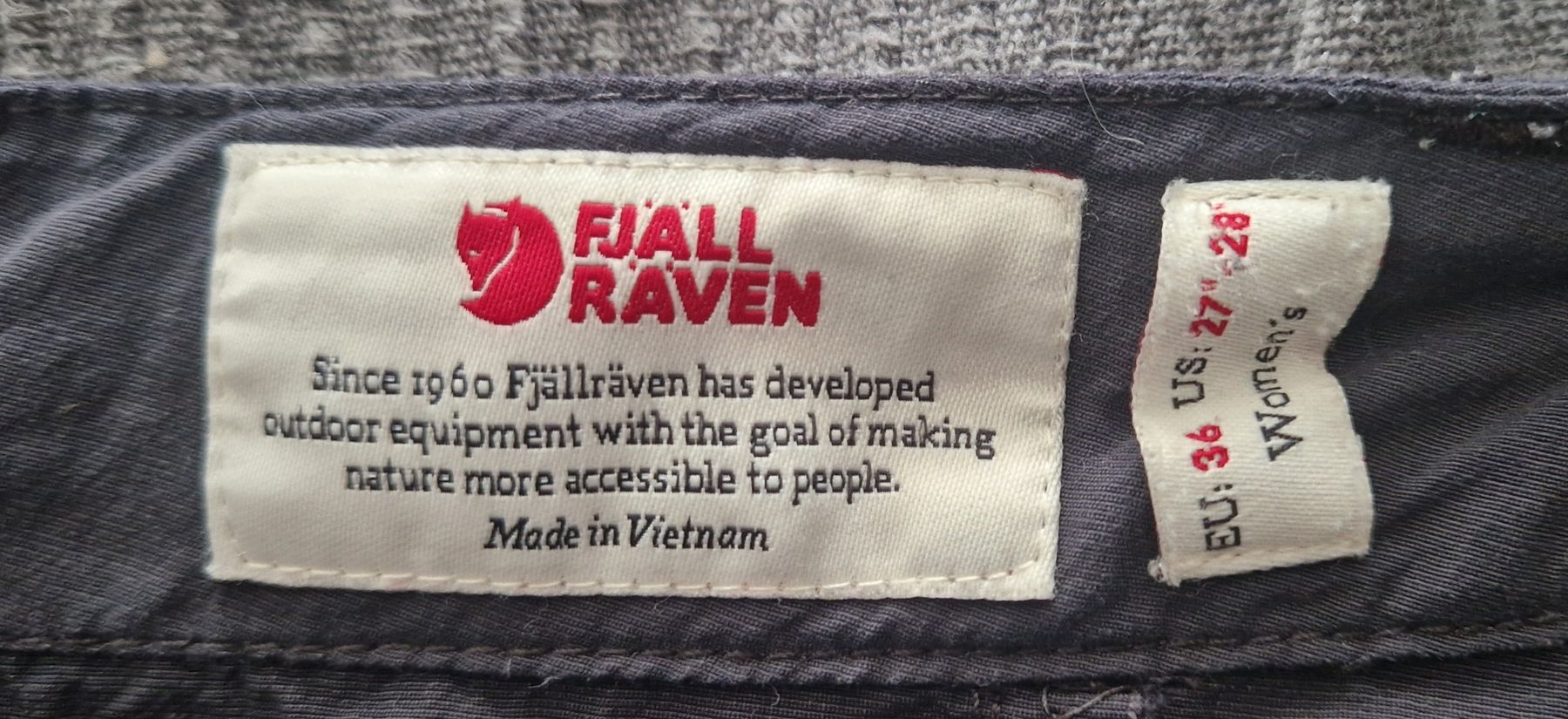 Fjällräven Pantaloni: Fjällräven Wanderhose zip-off 36 – Usato da Untersiggenthal venduto da jac_25tx 2