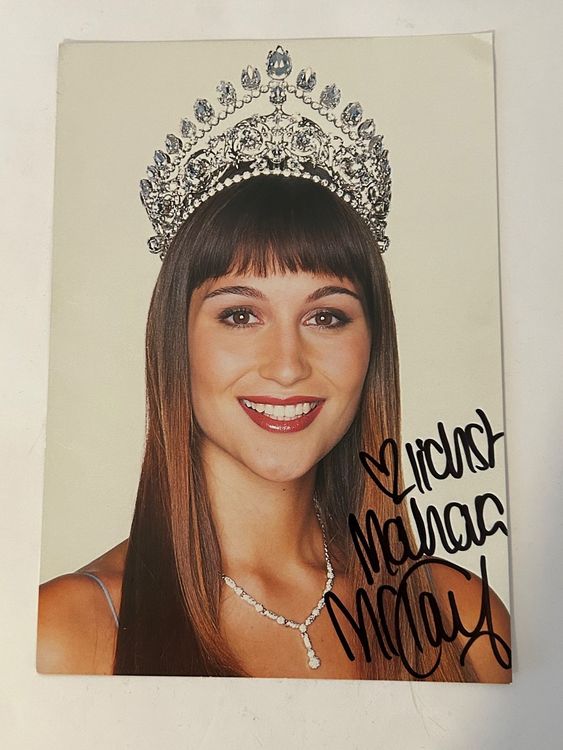 Original Autogrammkarte Mahara McKay (Miss Schweiz 2000) | Kaufen auf ...