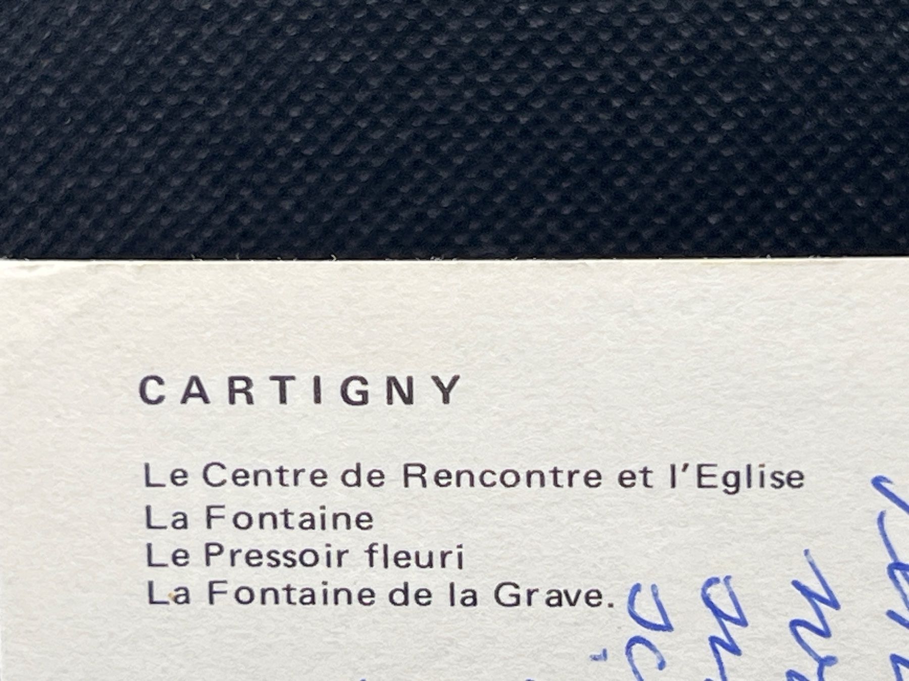 Cartes postales: Cartigny - La Grave – D'occasion à Widnau par Brusi9 2