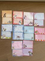 20 verschiedene Briefpapiere mit Couvert von Diddl 💌🐭💕 