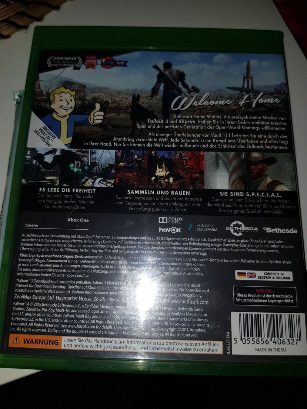 Microsoft Giochi: Fallout 4 für XBOX ONE – Usato da Emmenbrücke venduto da prisan_LU 2