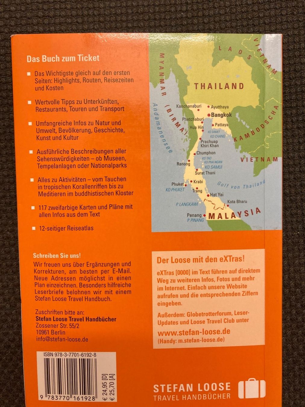 Libri: Reiseführer Thailand, Der Süden, 2012 – Usato da Baden venduto da Yoyo1 1