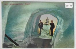 Grindelwaldgletscher - Eisgrotte - animee - Litho