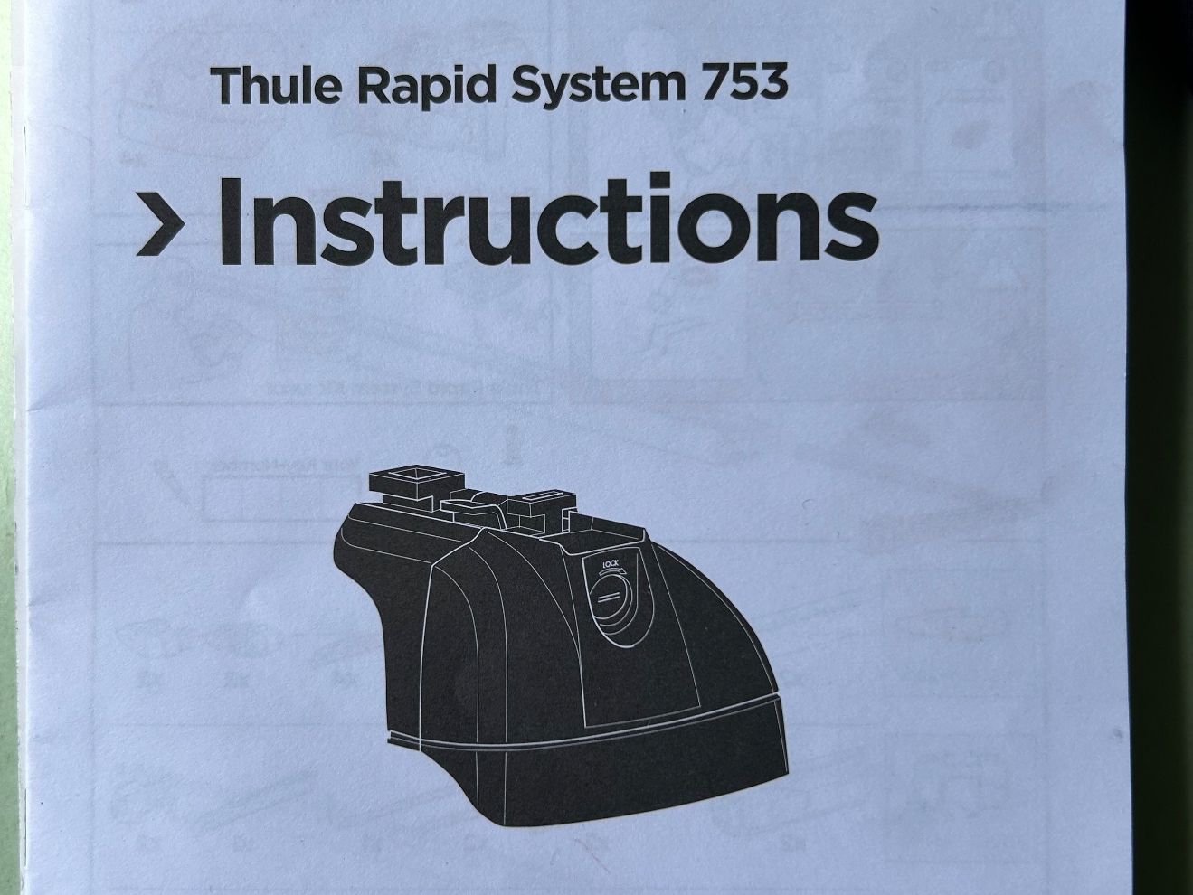 Thule Portapacchi: Dachträger, Thule Rapid System 753 – Usato da Winterthur venduto da Babou2012 5
