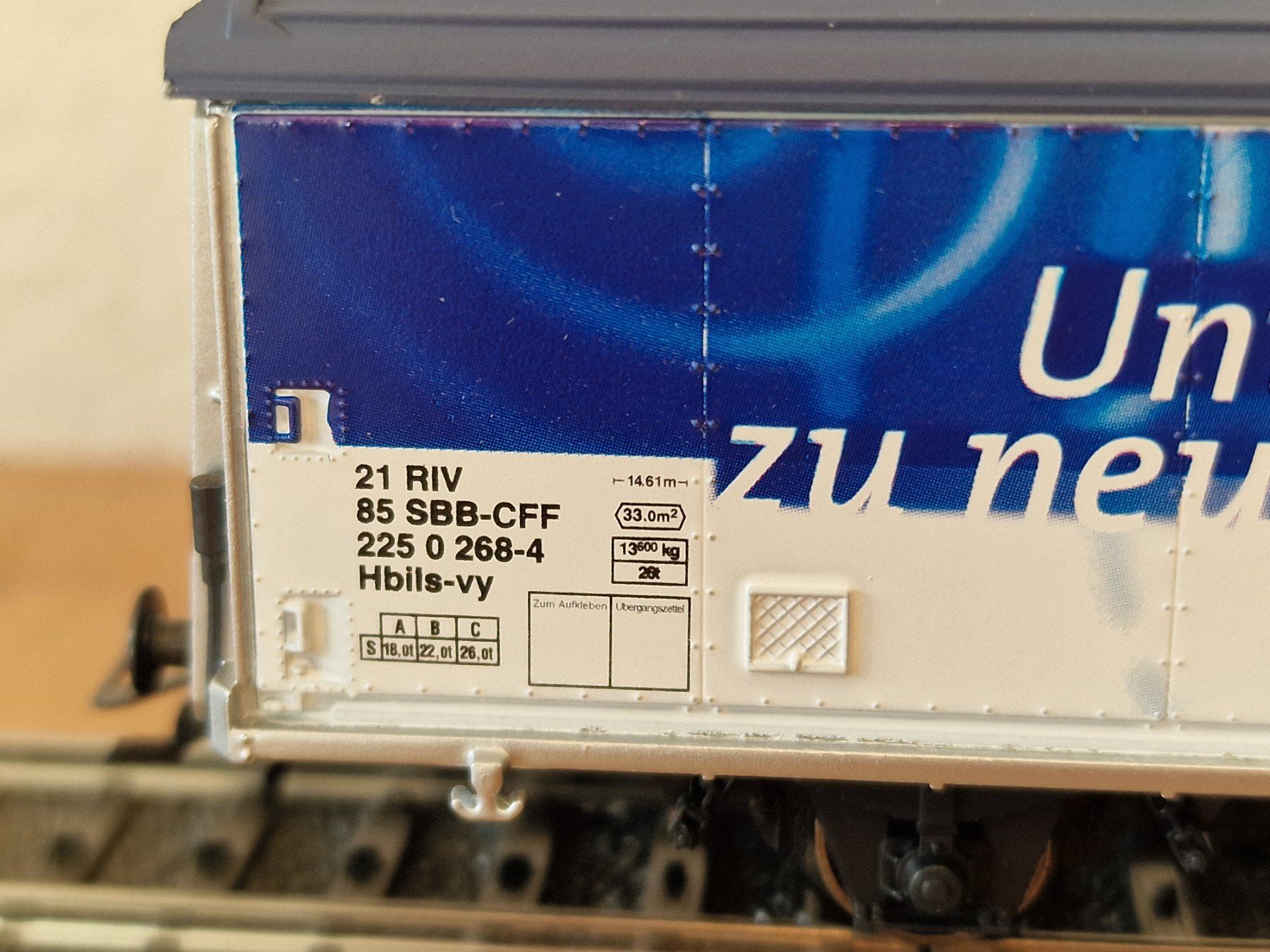 Märklin Modellini di ferrovie: SBB Swisscom Güterwagen H0 – Usato da Matten b. Interlaken venduto da lor_hr9w 3