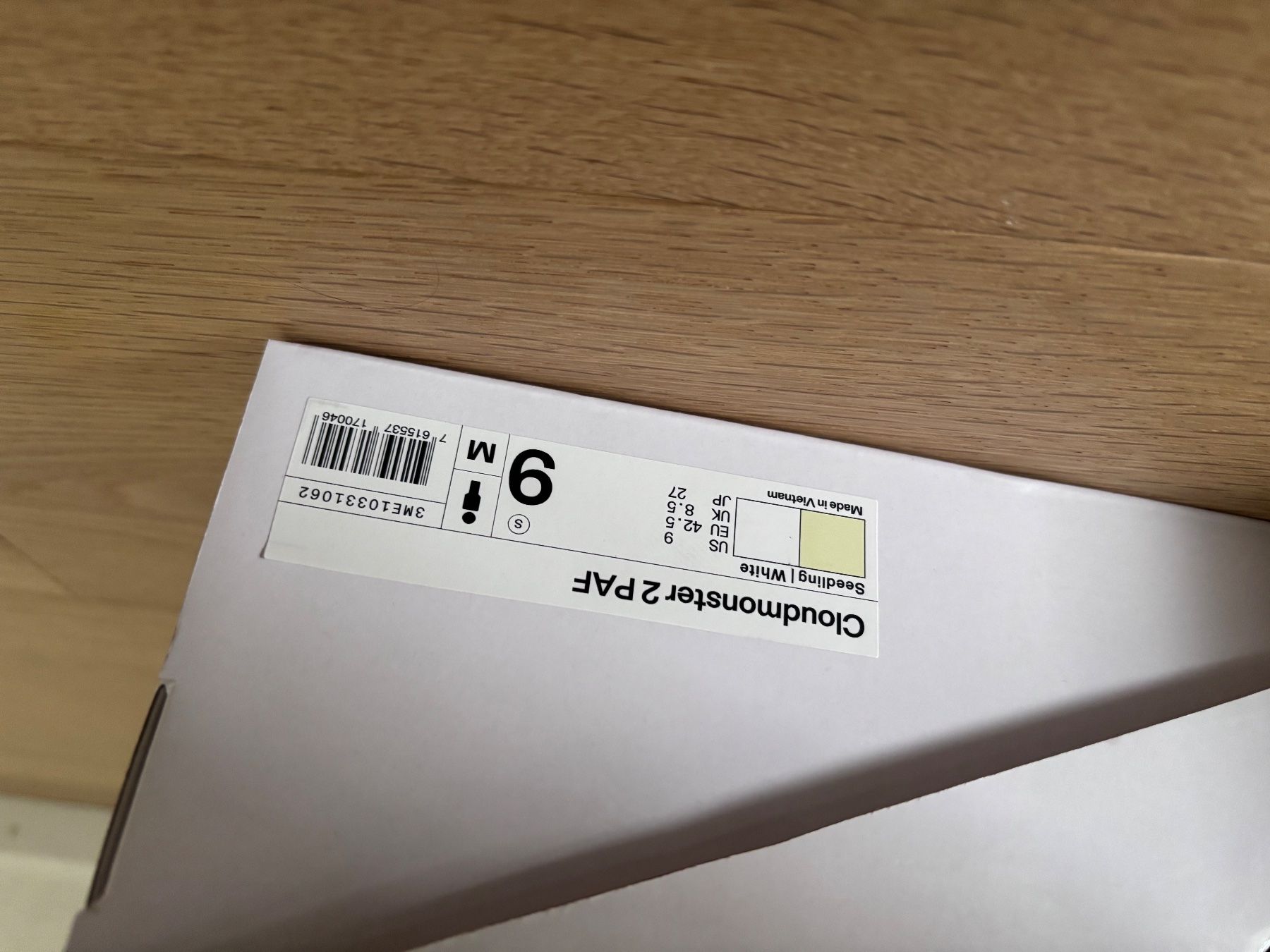 On Scarpe da uomo: ON x PAF Cloudmonster 2 (cream) – Nuovo e nell'imballaggio originale da Winznau venduto da Lauralavera1 2