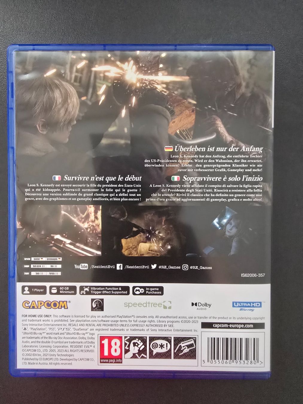 Sony Giochi: Resident Evil 4 für PS5 – Usato da Chur venduto da 1996hiphop 1